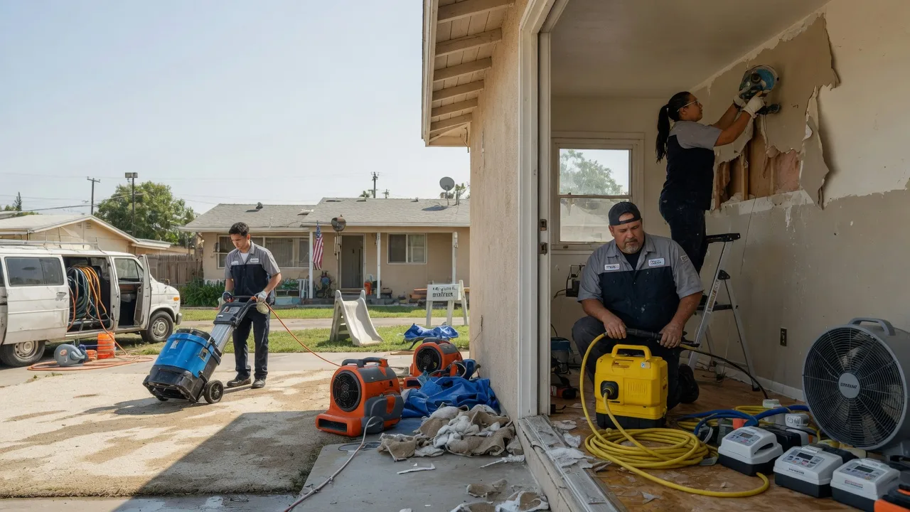 Water Damage Restoration in D Hanis, TX near me